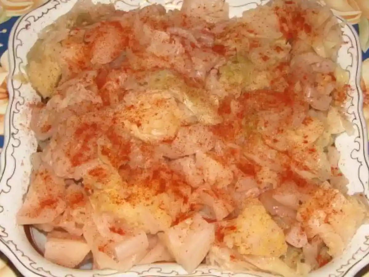 Burta de porc afumata cu varza murata si mamaliguta - poza 6