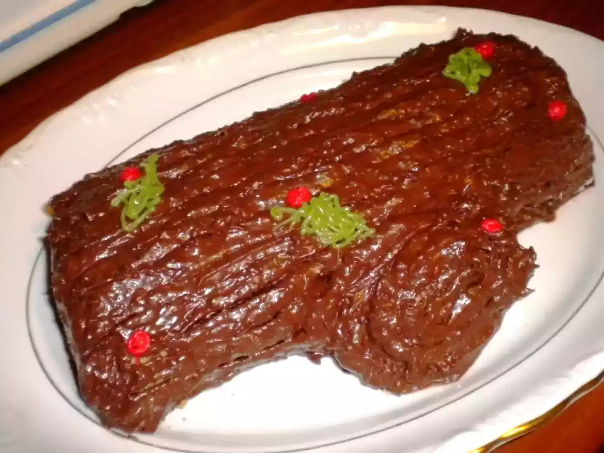 Buturuga cu crema de ciocolata si portocale - poza 4