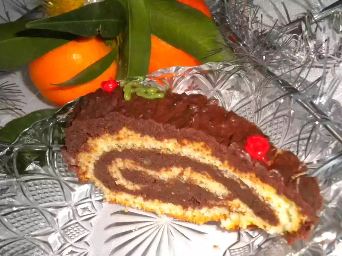 Buturuga cu crema de ciocolata si portocale - poza 5