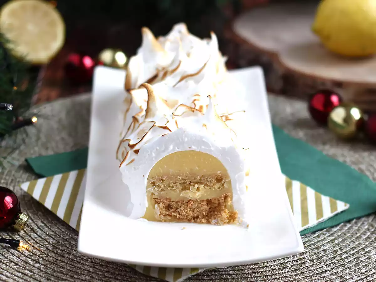 Buturuga cu lamaie si merengue