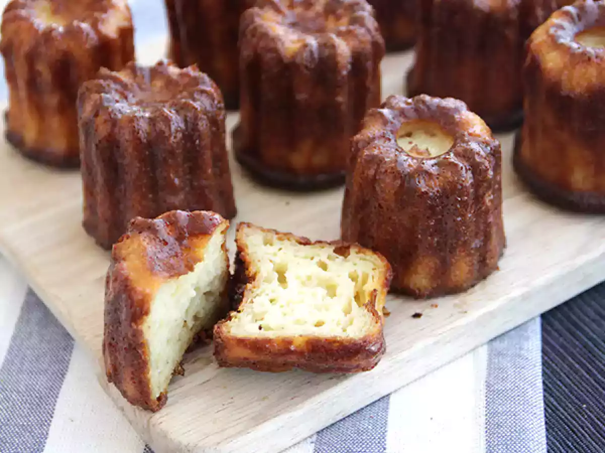 Canelés bordelais - Canelate Bordeleze