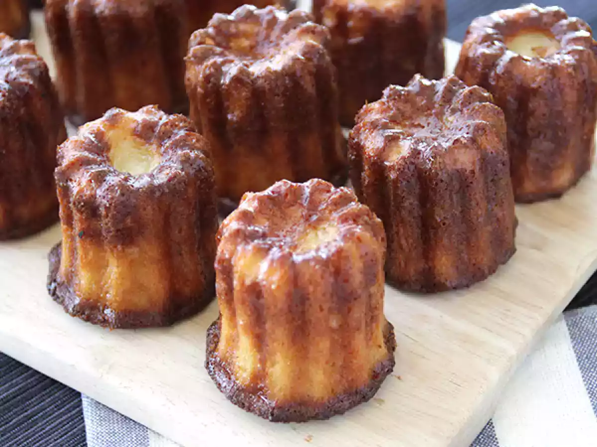 Canelés bordelais - Canelate Bordeleze - poza 2