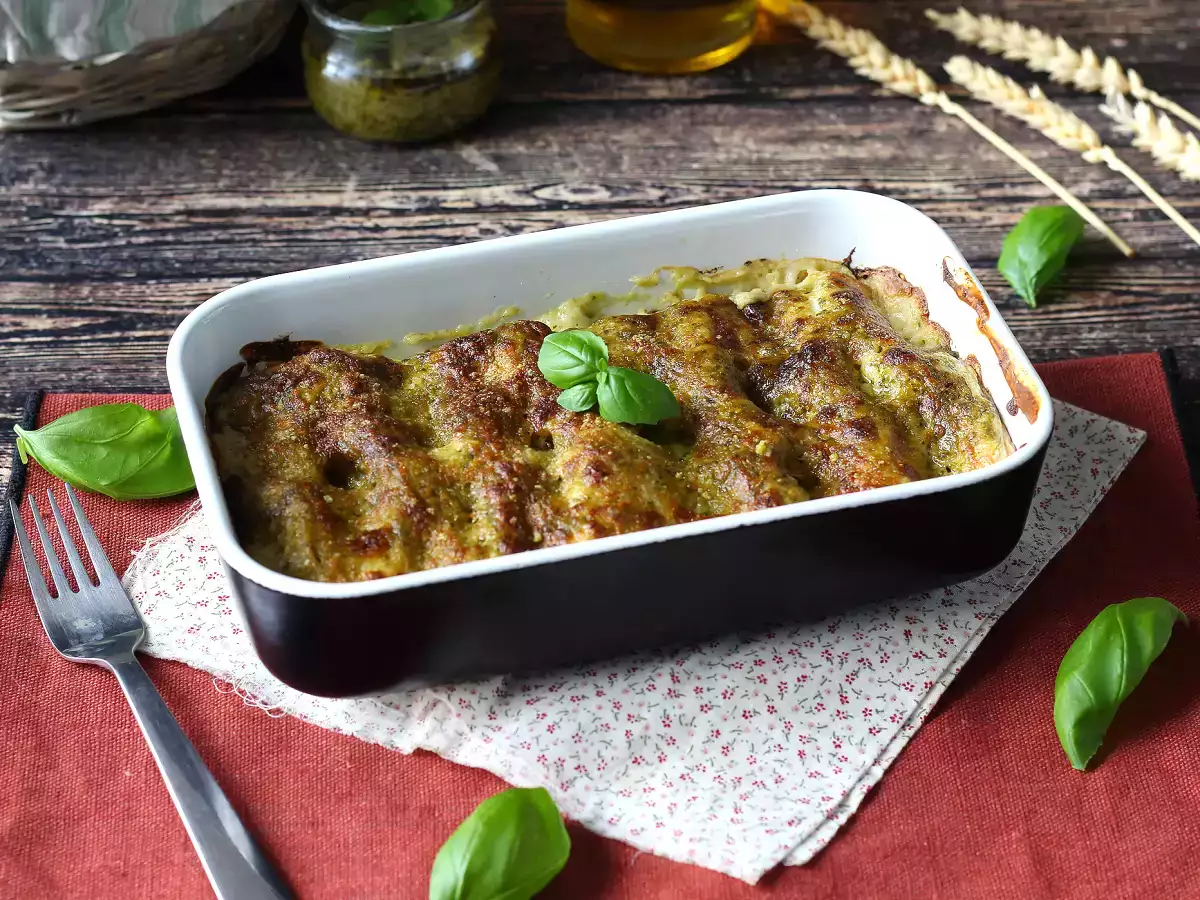 Cannelloni cremoși cu pesto: rețeta ușoară și gustoasă - poza 2