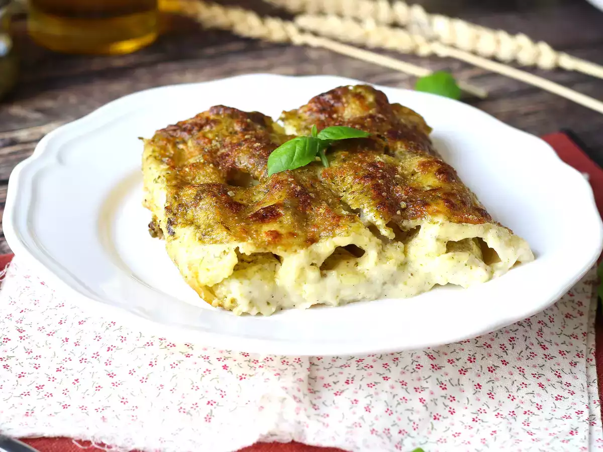 Cannelloni cremoși cu pesto: rețeta ușoară și gustoasă - poza 5