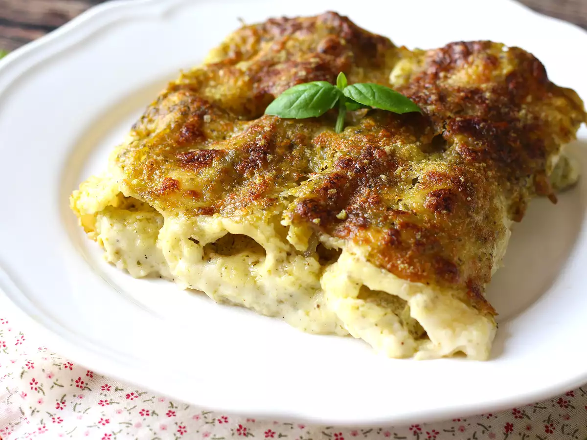 Cannelloni cremoși cu pesto: rețeta ușoară și gustoasă - poza 6