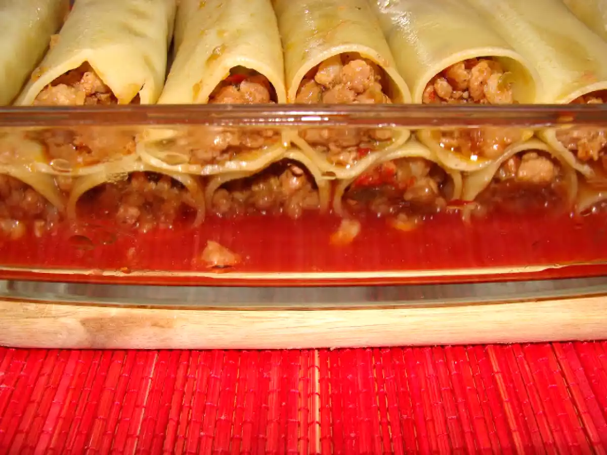 Cannelloni cu carne - poza 9