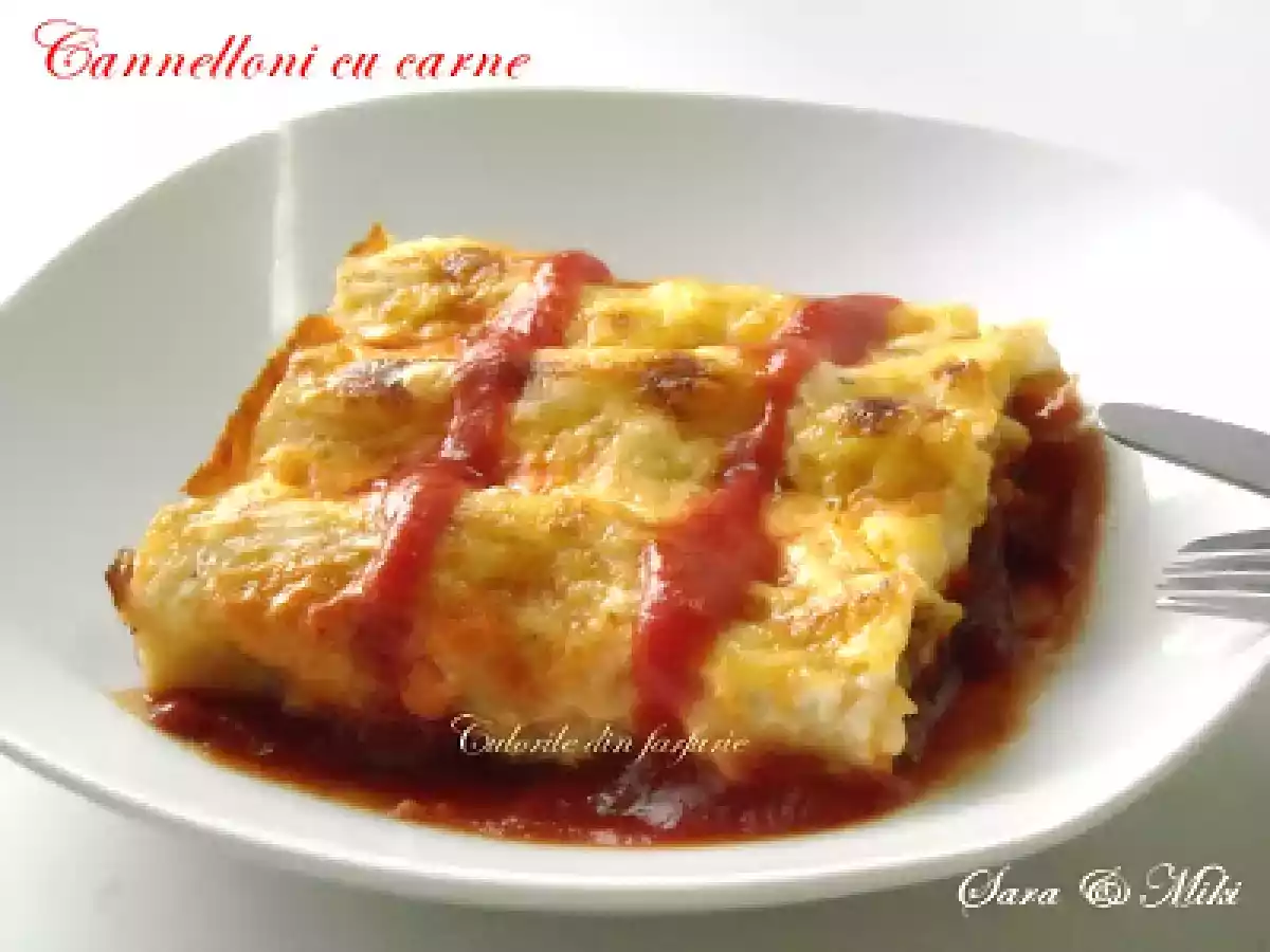 Cannelloni cu carne