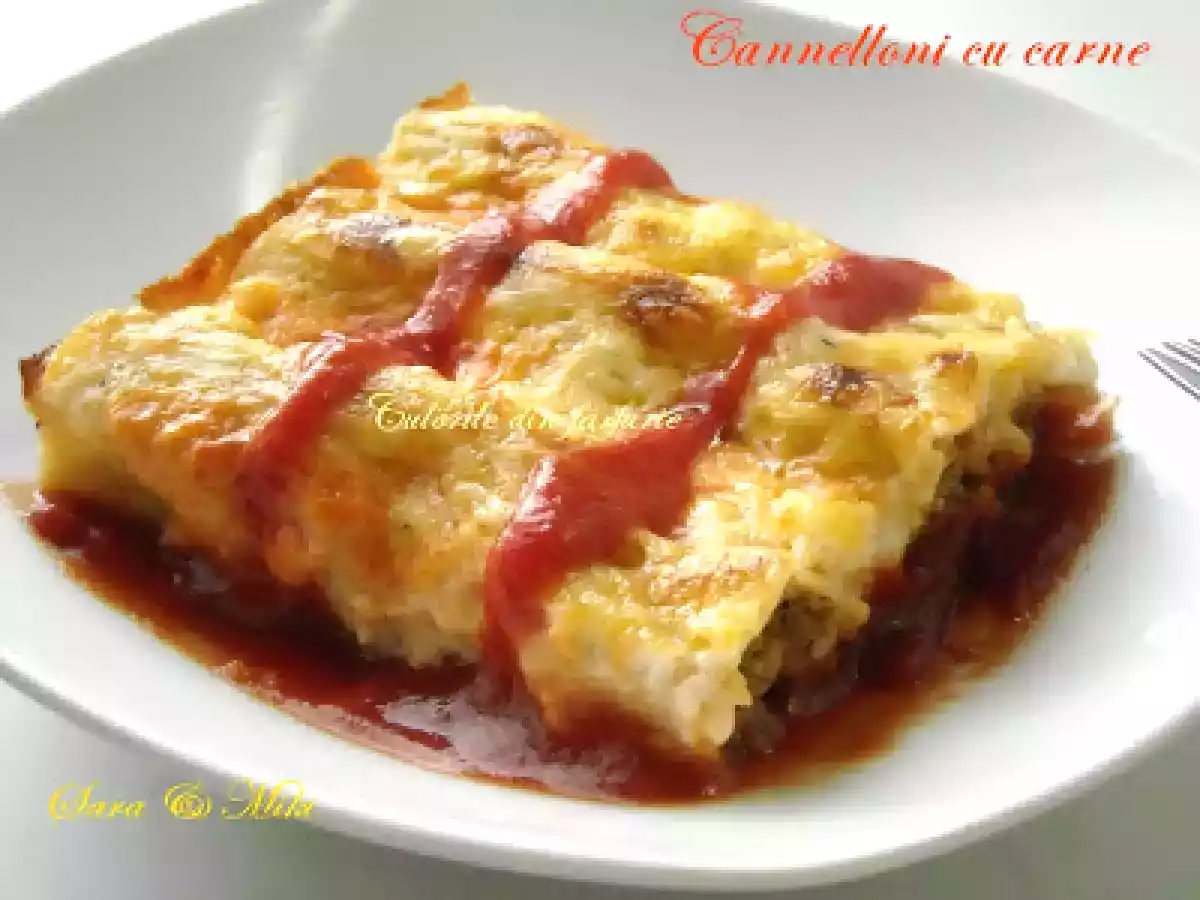 Cannelloni cu carne - poza 3