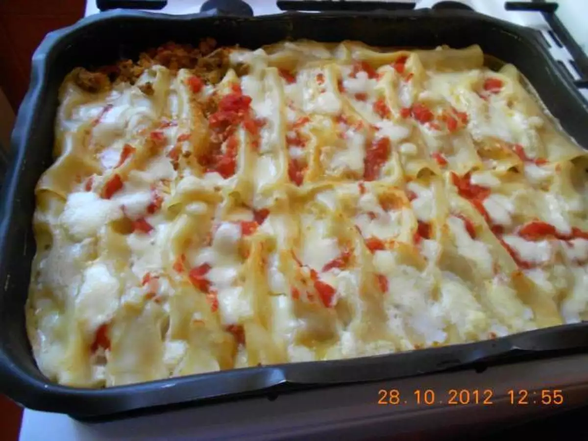 Canneloni cu carne