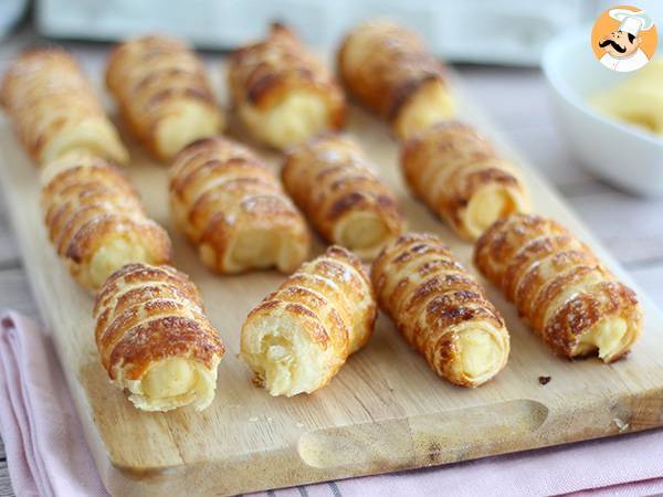 Cannoli cu crema de vanilie