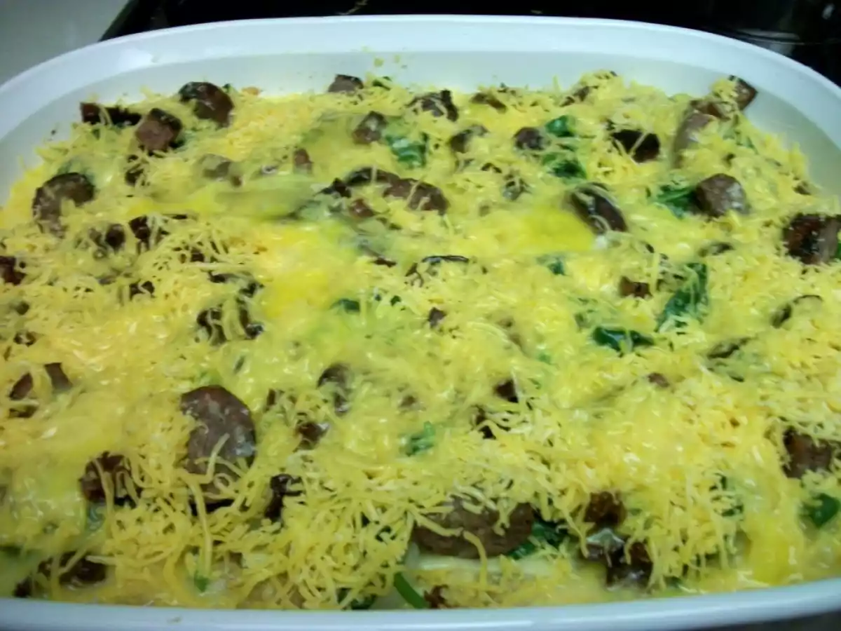 Carnati cu spanac la cuptor - poza 2