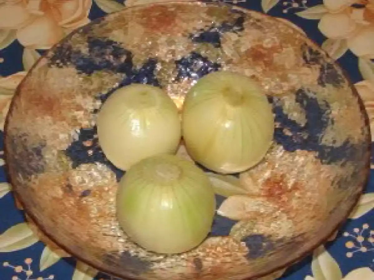 Carne de la garnita cu varza, orez, masline si ceapa - poza 6