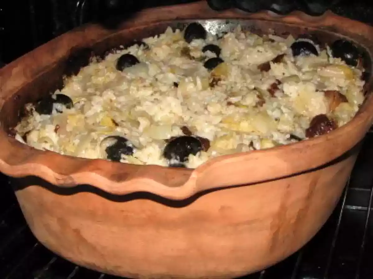 Carne de la garnita cu varza, orez, masline si ceapa - poza 17