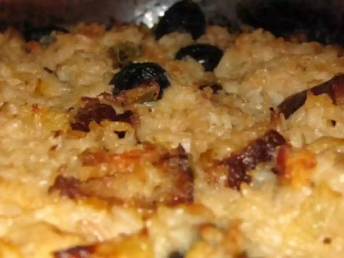 Carne de la garnita cu varza, orez, masline si ceapa - poza 19