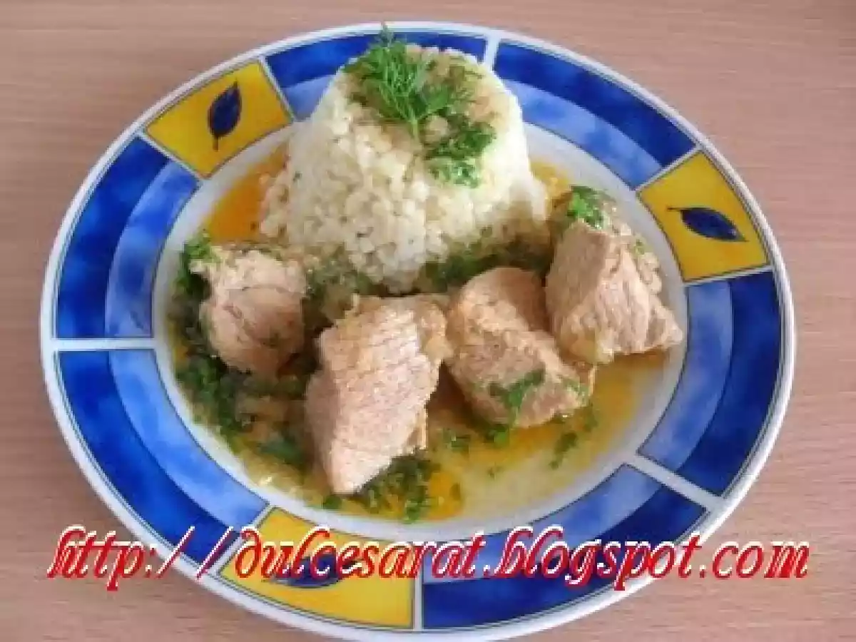 Carne de porc si cus-cus