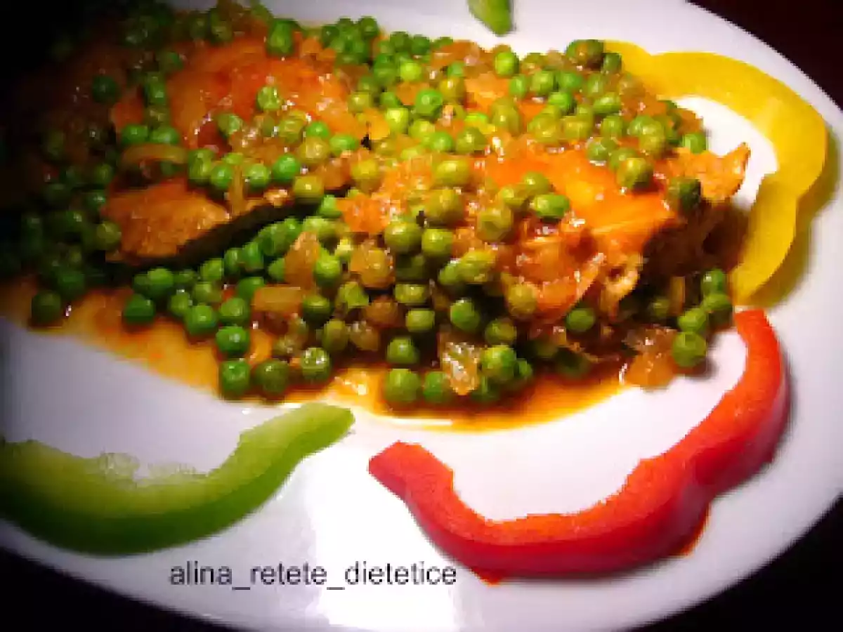 Carne de vita la cuptor cu mazare - poza 2