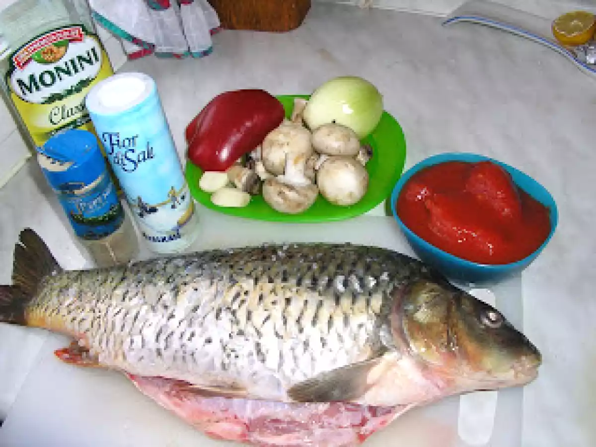 Carpa al forno(Crap la cuptor)