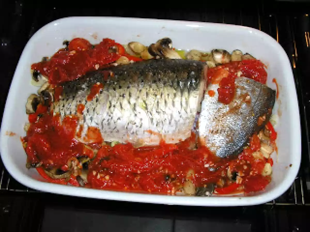 Carpa al forno(Crap la cuptor) - poza 5