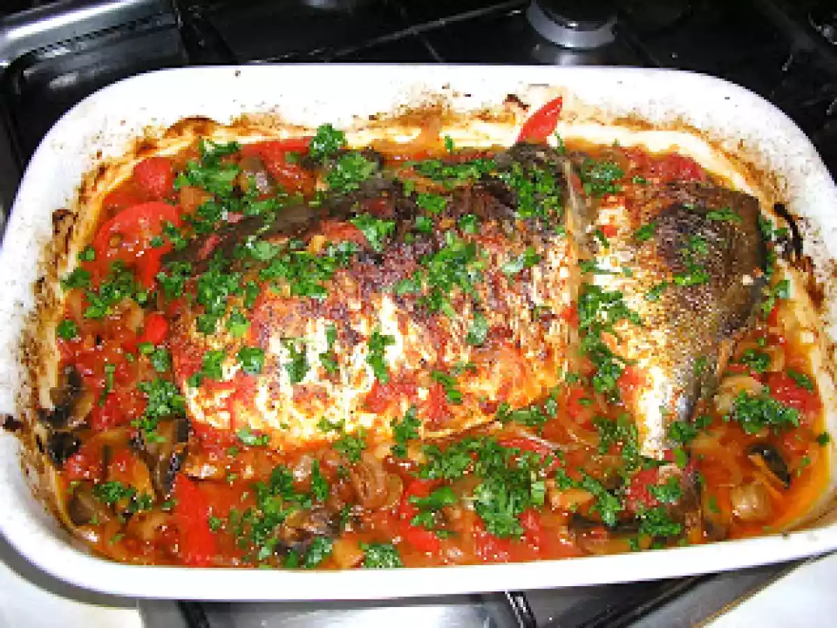 Carpa al forno(Crap la cuptor) - poza 6