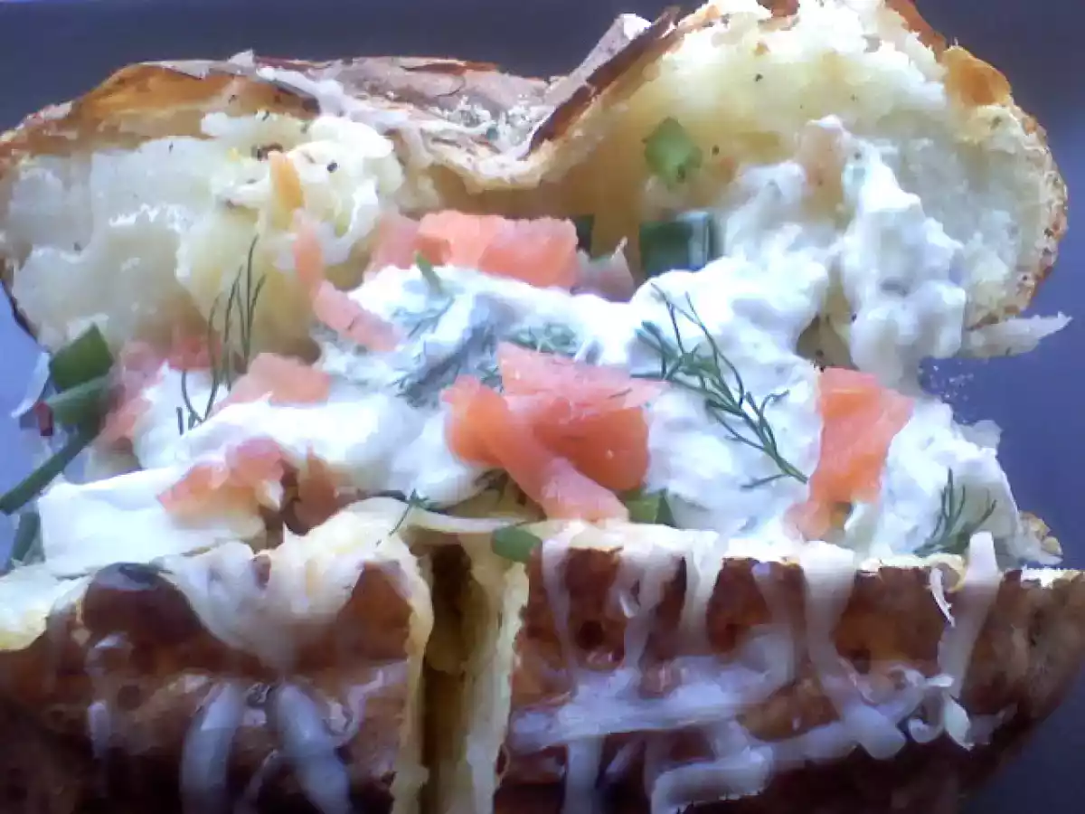 Cartof copt cu somon - poza 2