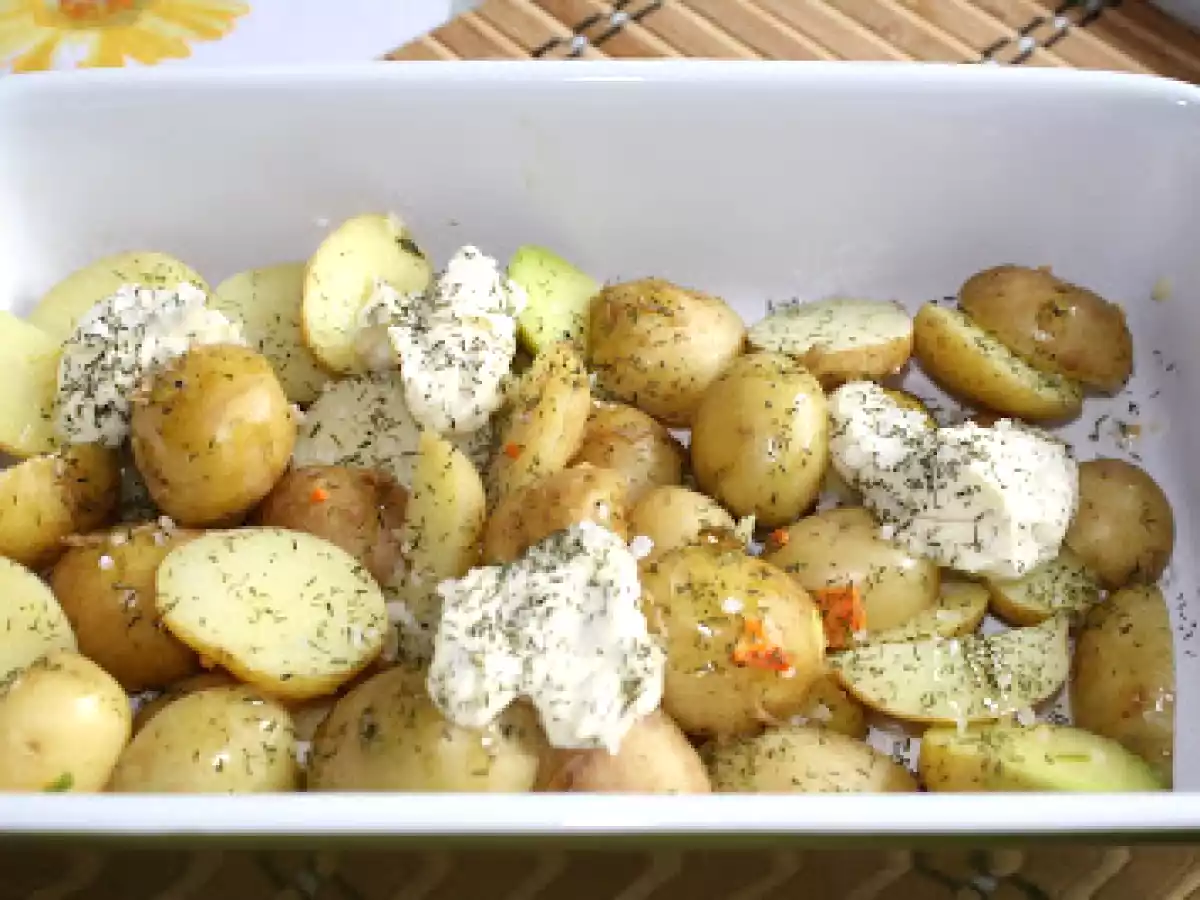 Cartofi copti, cu marar - poza 4