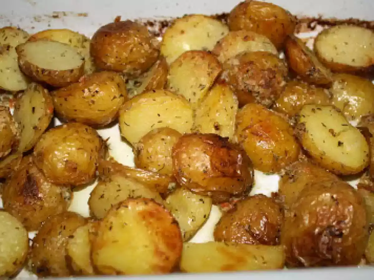 Cartofi copti, cu marar - poza 6