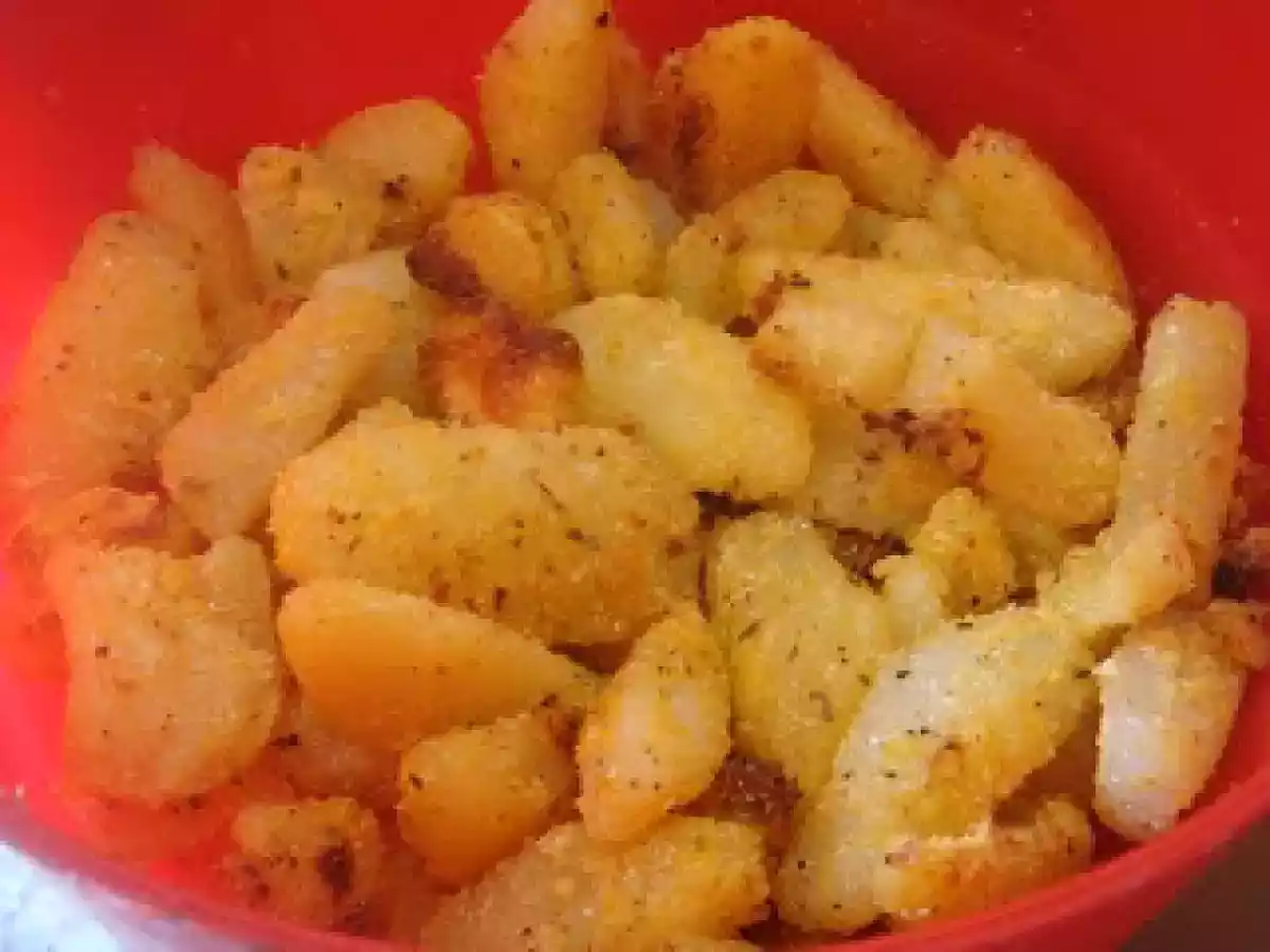 Cartofi crocanti la cuptor