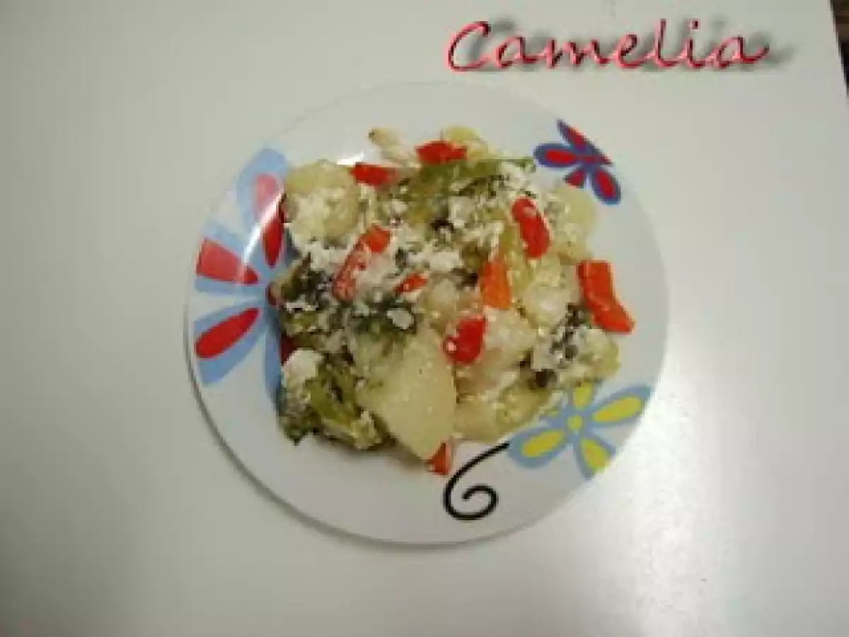 Cartofi cu broccoli si iaurt - poza 4