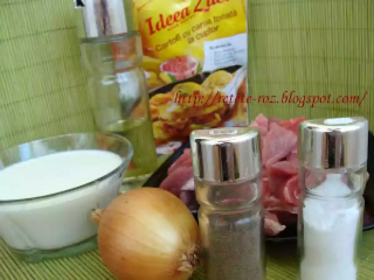 Cartofi cu carne la cuptor - poza 2