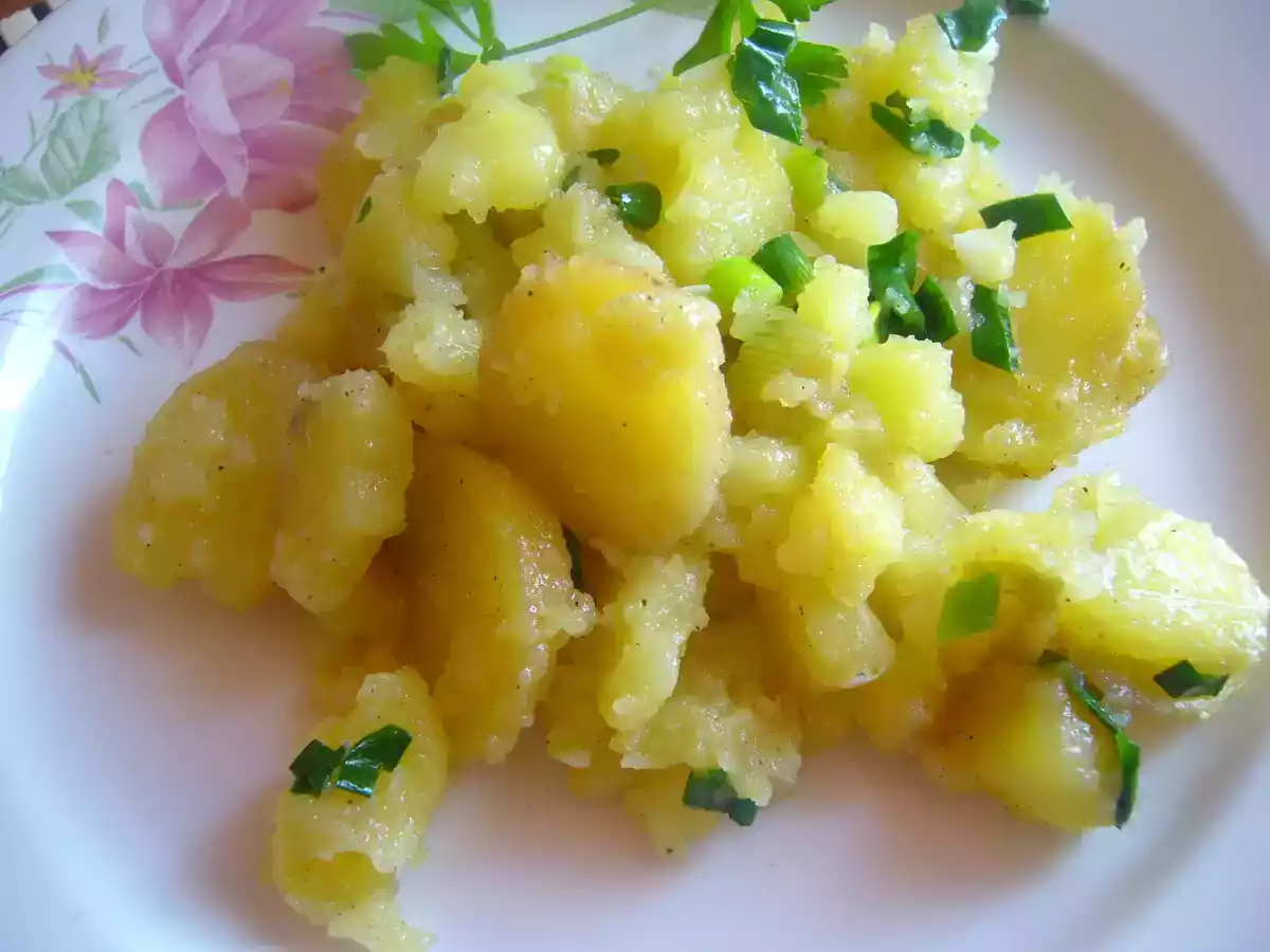 Cartofi cu ceapa verde - poza 3