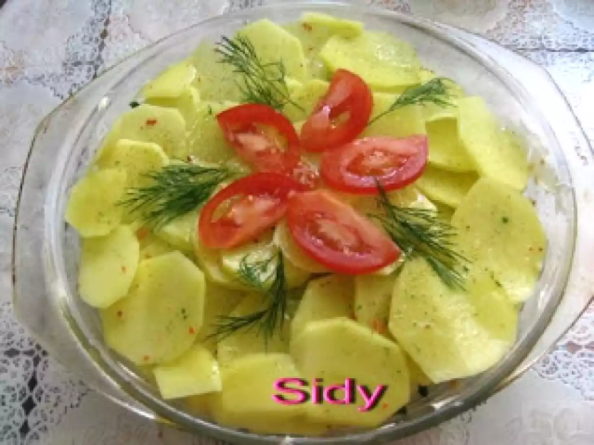 Cartofi cu ciuperci la cuptor - poza 2