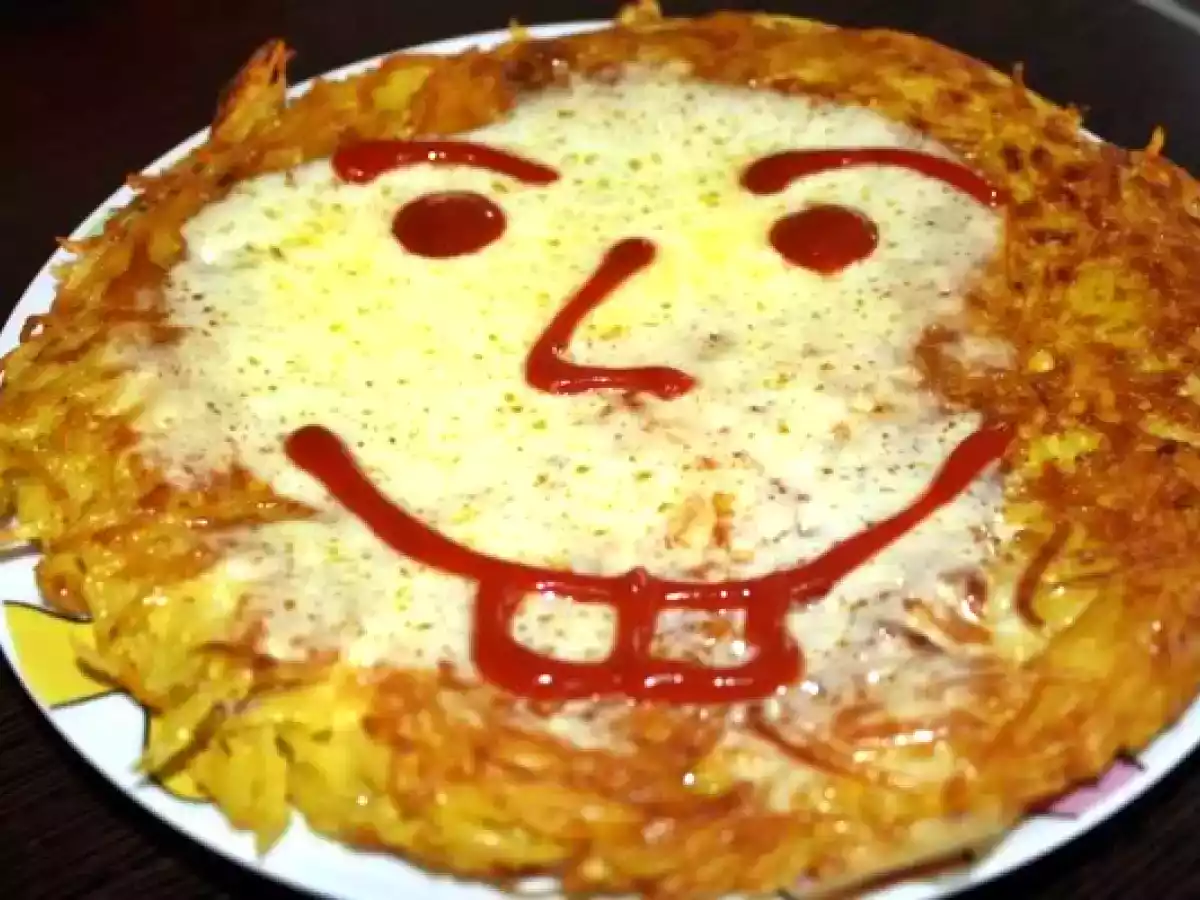 Cartofi cu oua la tigaie - poza 6