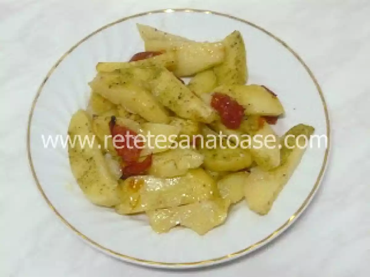 Cartofi cu rozmarin la cuptor