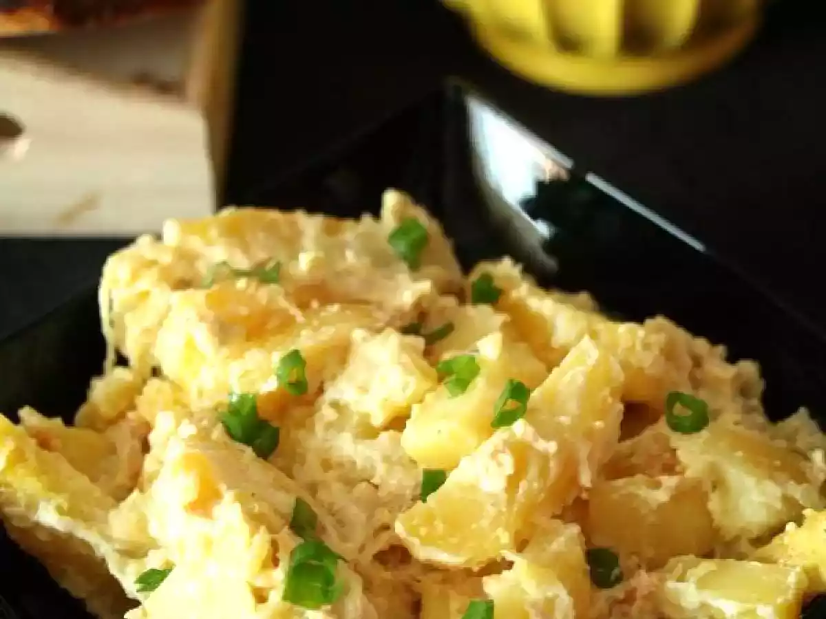 Cartofi cu smantana vegetala