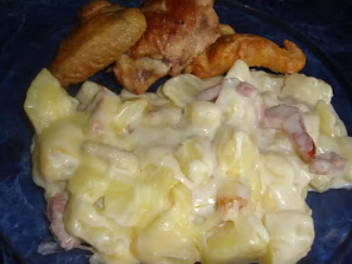 Cartofi cu sos alb - poza 3