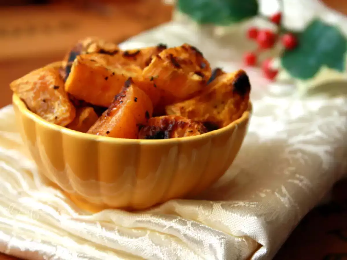 Cartofi dulci la cuptor, cu ghimbir si lime - poza 2