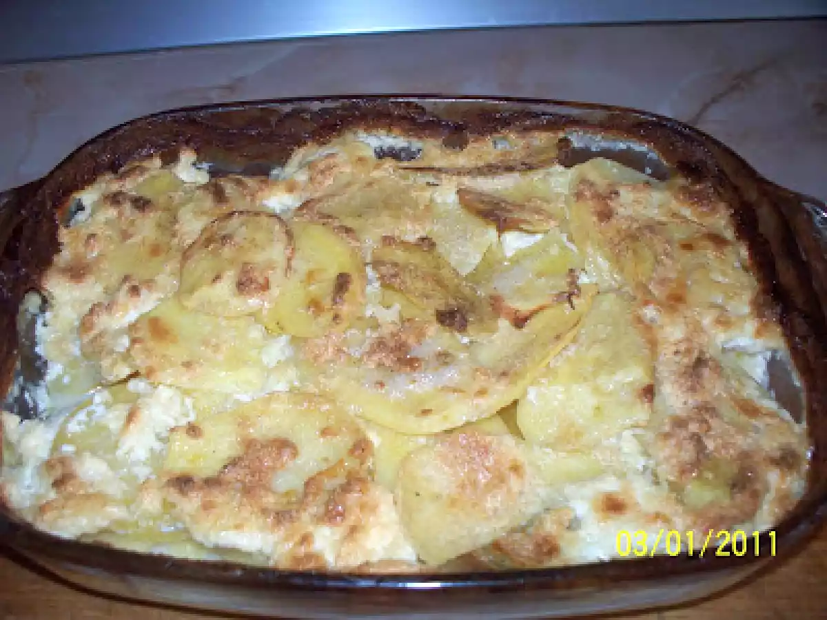 Cartofi gratinati - poza 2