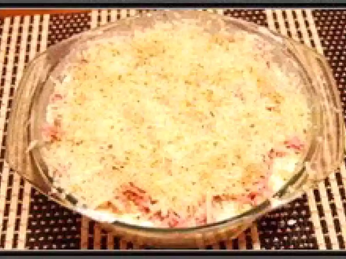 Cartofi gratinati cu sunca si cascaval - poza 7