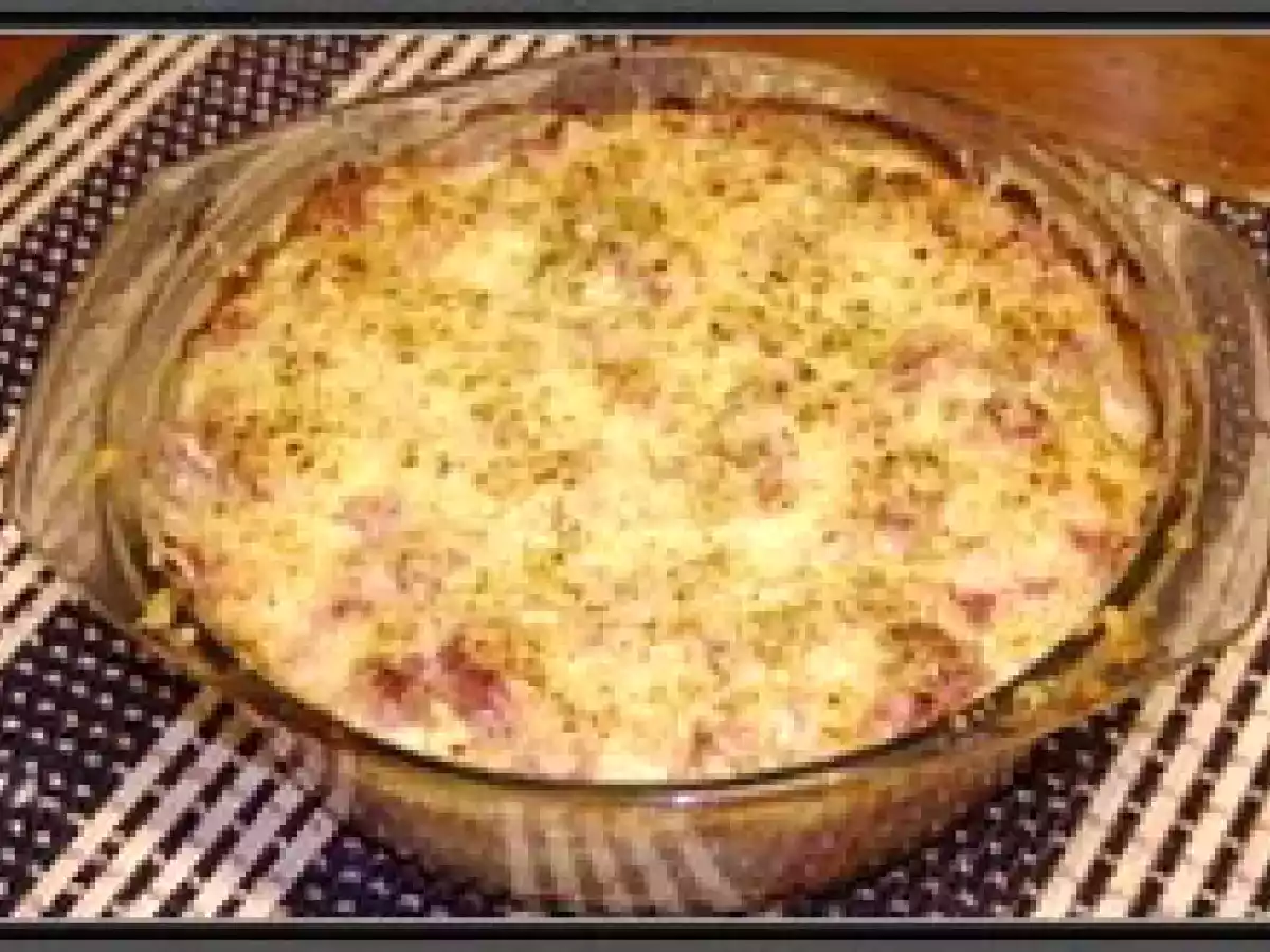 Cartofi gratinati cu sunca si cascaval - poza 8