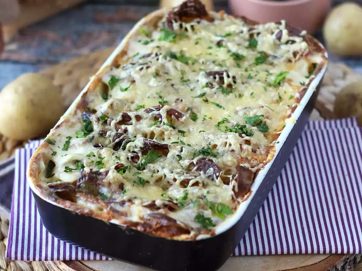 Cartofi gratinați la Air Fryer