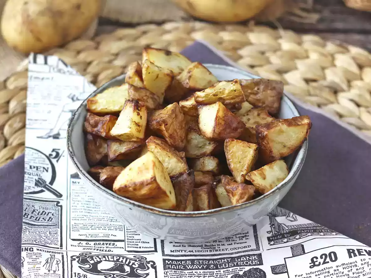 Cartofi în friteuza cu aer - poza 5