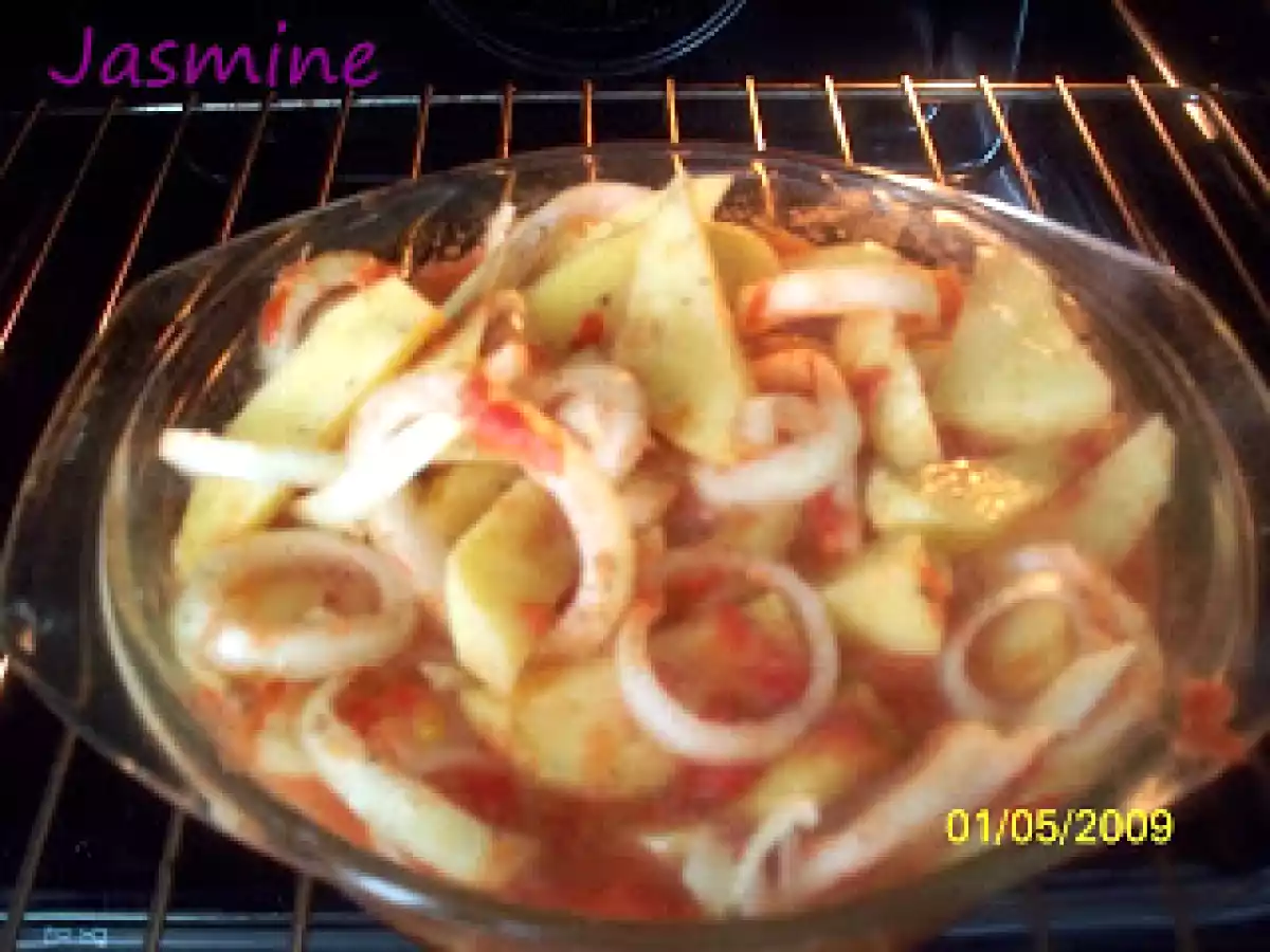 Cartofi la cuptor in stil grecesc - poza 2