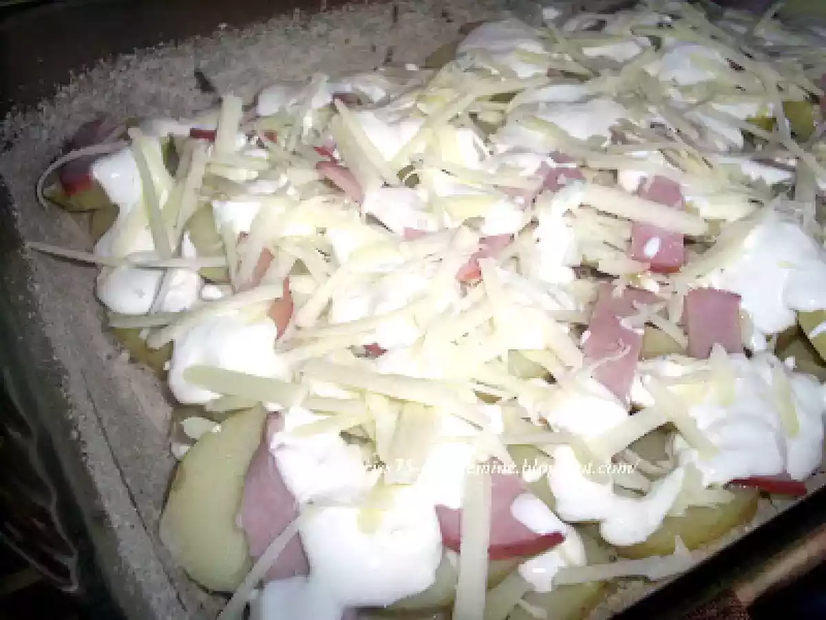 Cartofi noi gratinati - poza 3