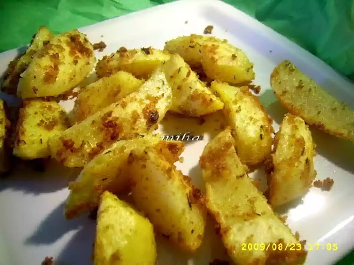 Cartofi picanti la cuptor - poza 5