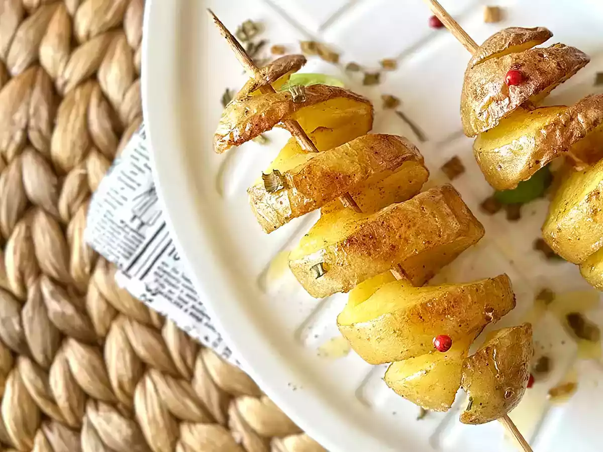 Cartofi spiralați la cuptor - poza 4