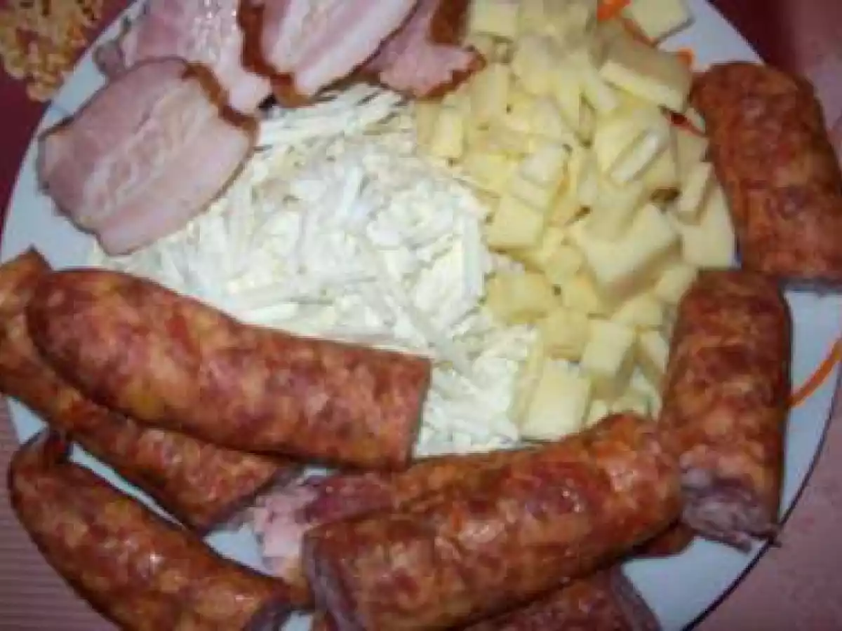 Cartofi taranesti cu afumatura si cascaval - poza 3