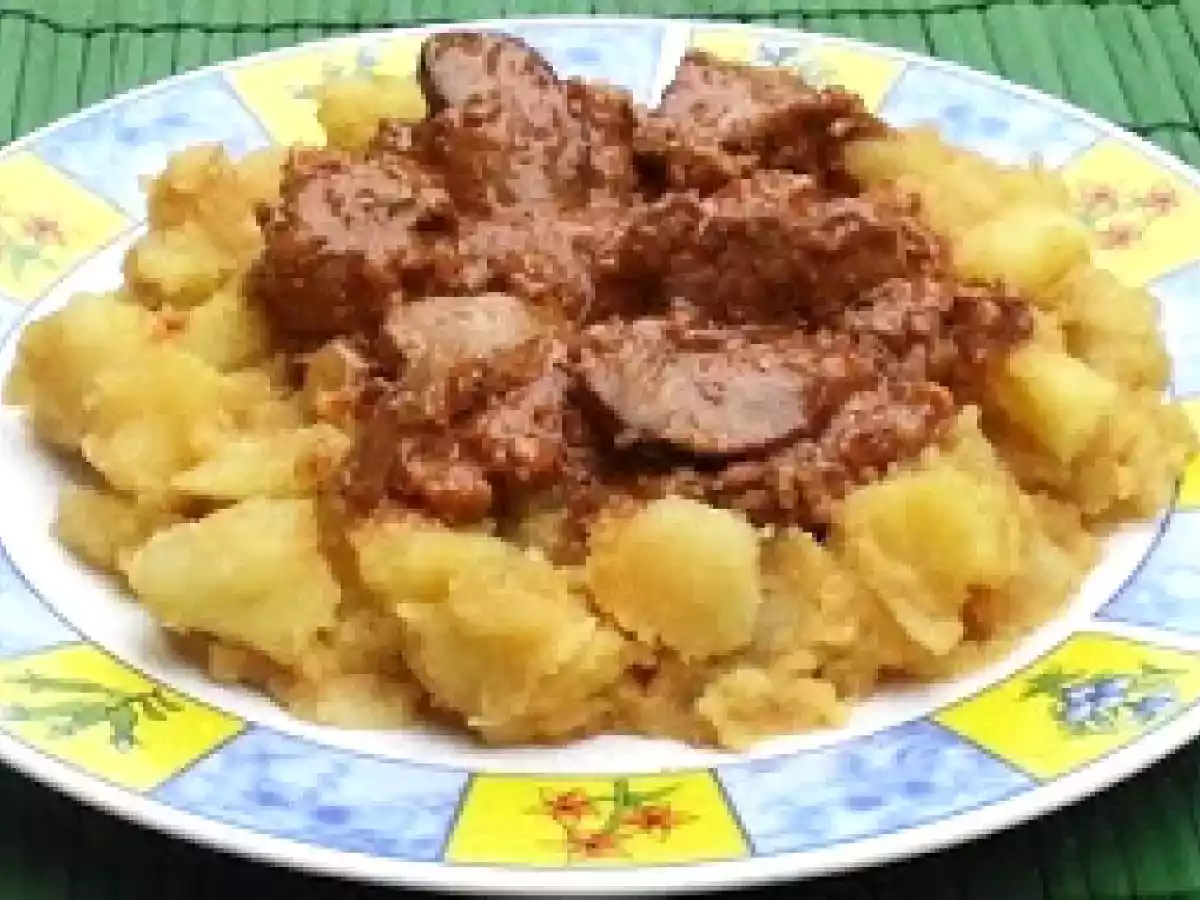 Cartofi taranesti cu ficatei de pui - poza 2