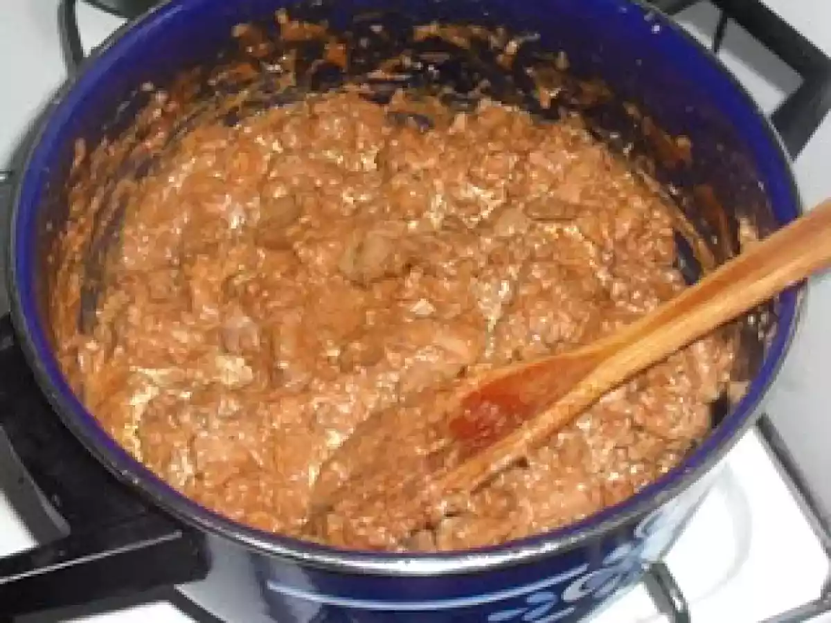 Cartofi taranesti cu ficatei de pui - poza 8