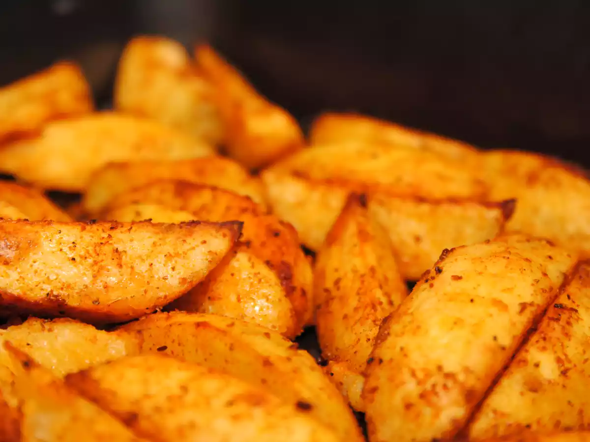 Cartofi Wedges la Cuptor