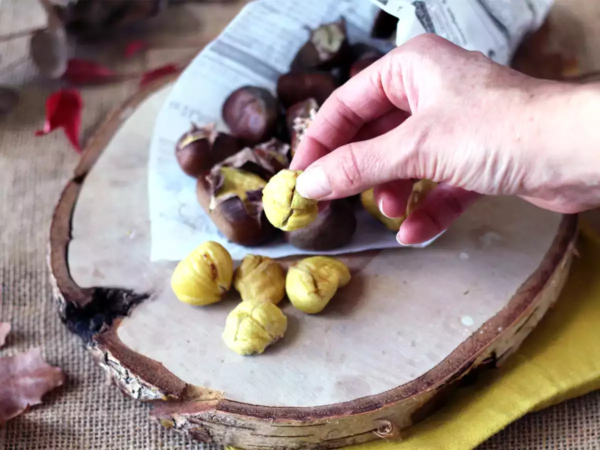 Castane prăjite la Air fryer - poza 2